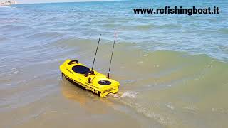 Poseidon Surfcasting Bait Boat barchino per il mare [upl. by Plante]