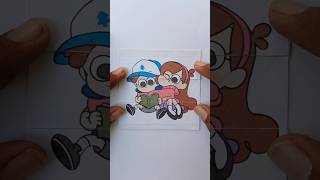 Gravity falls paper folding magic art art  Gravity [upl. by Rudolph136]