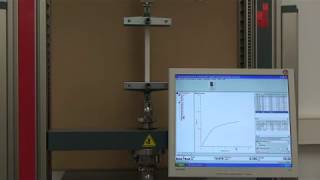 Zugversuch mit der ZwickPrüfvorrichtung [upl. by Nylhtac]