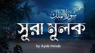 ঘুমানোর আগে শুনুন অন্তর প্রশান্তি করা কন্ঠে সুরা মুলক তিলাওয়াত  Surah Mulk  by Ayob mosab [upl. by Cranston792]