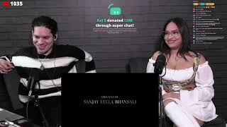 Waleska amp Efra react to Heeramandi The Diamond Bazaar  Sanjay Leela Bhansali [upl. by Harias]