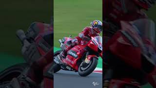 Jack Miller stoppie after Q2  2021 SanMarinoGP [upl. by Lerred]