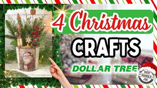 CLASSY DOLLAR TREE CHRISTMAS DIY CRAFTS [upl. by Ljoka]