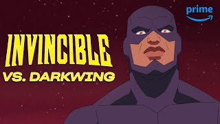 Darkwing VS Invincible  Invincible  Prime Video [upl. by Pepito]