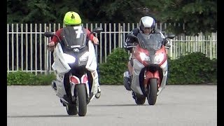 BMW C600 SPORT MOSCATELLI STEP 4 Vs BMW 650 SPORT STANDARD [upl. by Olmstead]