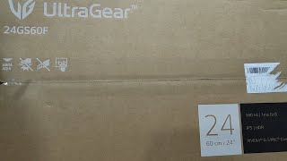 Monitor LG Ultragear 24GS60FB 180Hz [upl. by Keldah]