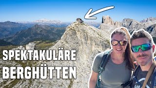 Dolomiten 10 spektakuläre Berghütten in grandioser Lage und toller Aussicht [upl. by Jermaine]