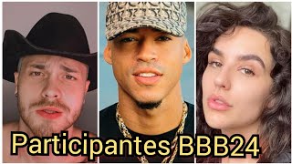 CONFIRA A LISTA DE PARTICIPANTES DO BBB24 [upl. by Parsaye]