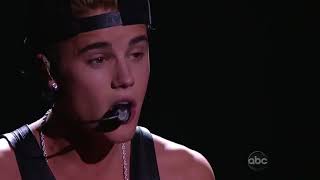 Justin Bieber  As Long As You Love MeBeauty And A Beat 2012 American Music Awards HD [upl. by Natty]