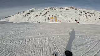 POV Ski Arlberg last Day 😪 Run of Fame [upl. by Atinek]