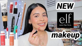 I tried all the NEW viral elf MAKEUP 😍 [upl. by Aivatnuhs571]