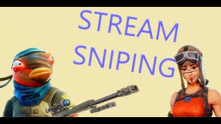 Stream sniping fashion shows ft razztydensdxtr [upl. by Aivatal]