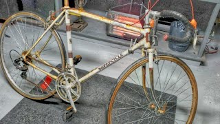 Full Restoration Vintage roadbike Complete process [upl. by Neelyahs]