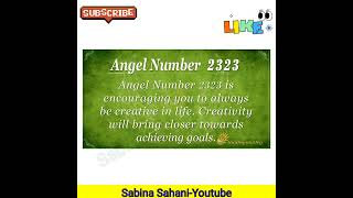 Angel Number 2323 shorts viralvideo angelnumbers [upl. by Fritts595]