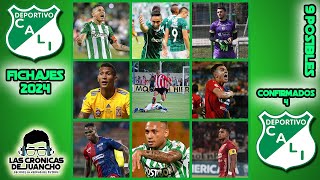 Refuerzos Deportivo Cali 2024💣 4 jugadores Confirmados 9 por confirmar😱 Sambueza Lima Lautaro [upl. by Uund]