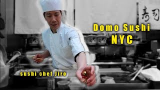 Hidden Gem Omakase Sushi Experience in NYC Domo Sushi [upl. by Aerdnac832]