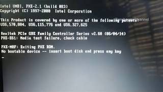 No bootable device Insert boot disk and press any key  No Booting Windows Laptop Lenovo Ideapad [upl. by Modnarb64]