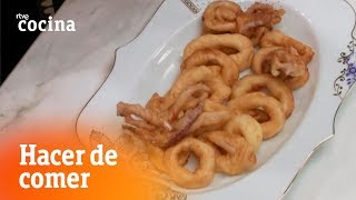 Cómo hacer Calamares rebozados  Hacer de comer  RTVE Cocina [upl. by Eerak]