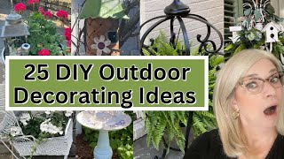 25 DIY Outdoor Projects to Transform Your Patio and Yard [upl. by Wilona105]