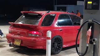 500HP STI GF8 THREE TIMES TT CHAMPION THE FASTEST SUBARU IN KENYA 🇰🇪 [upl. by Starlene939]