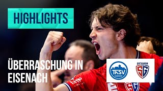 Überraschung ThSV Eisenach  SG BBM Bietigheim  Highlights HandballBundesliga I dynhandball [upl. by Izak]