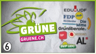 Die GRÜNEN 6  Schweizer Parteien Wahlen 22 Oktober 2023 [upl. by Hillhouse]