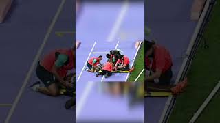 Lamecha Girma Unconscious Injury After Brutal Fall on Mens 3000m Steeplechase Final Olympic 2024 [upl. by Colston622]