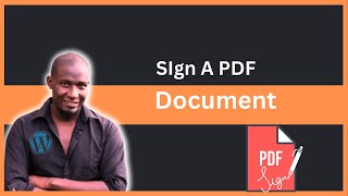 How To Add A Signature to A PDF [upl. by Culley610]