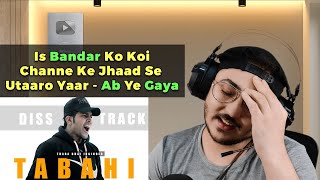 Thara Bhai Joginder  TABAHI Disstrack  Reaction  Commentary  Review [upl. by Licastro245]