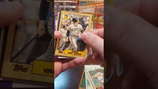 Opening a Pack of Repacked Wax Big 1976 Topps HOF Hit baseball vintagebaseballcards [upl. by Inimak929]