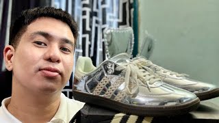 Unboxing Wales Bonner Silver Metallic Samba X Adidas [upl. by Enajiram244]