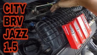 2014  2020 Honda City  Spark Plug Change DIY [upl. by Birmingham630]