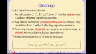 Mod01 Lec07 Propositional Unsatisfiability [upl. by Ennaisoj336]