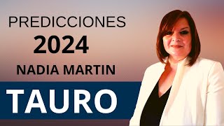 ¿QUE VIENE EN 2024 PREDICCIONES SIGNO DE TAURO  NADIA MARTIN [upl. by Knox162]