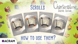 Charterstone Digital Edition  Scrolls and how to use them Spoilers [upl. by Clemence]