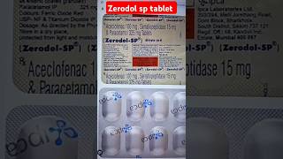 Zerodol sp tablet kis kaam aati hai  Zerodol sp tablet use in hindi zerodol tablet kis kaam aata h [upl. by Siraj]