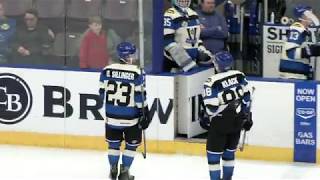 20180214 Penticton Vees Vs Coquitlam Express [upl. by Adlitam206]