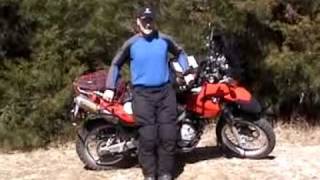 NBs F6550GS  How to pick up a motorcycle [upl. by Sunday]