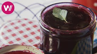 Blaubeermarmelade  Marmelade aus Blaubeeren kochen mit Rezept [upl. by Amin]