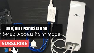 Nanostation M2 Access Point Configuration [upl. by Benji]