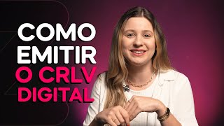 Como emitir o documento do veículo  CRLV digital ZapayEduca [upl. by Ytissac]