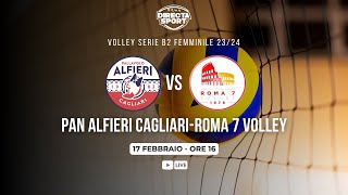 Volley B2F  Alfieri CagliariRoma 7 Volley 30 [upl. by Ylas158]