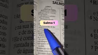 Salmos 1 Bem Aventurado o justo salmos salmos1 salmosbiblicos salmosemaudio [upl. by Leyla]