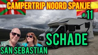 Campertrip Noord Spanje 11  Schade  San Sebastian [upl. by Lama]