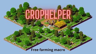 Updated farming macro Hypixel Skyblock 80m daily  working for garden updated on 2708 [upl. by Kerekes]