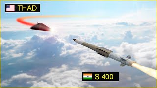 भारत का S400 और अमेरिका का THAD Missile में कौन किसको मात देगा  THAD Air Defence vs S400 [upl. by Somerset826]