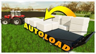 AUTOLOAD  Pallets and Bales Are a Breeze  Farming Simulator 2022 Gameplay [upl. by Ixela]