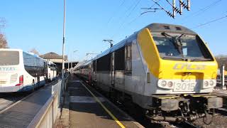 CFLSNCB IC train Liege  Luxembourg at Ettelbruck [upl. by Sheppard]