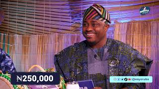 Masoyinbo Episode Thirty Exciting Game Show Teaching Yoruba Culture [upl. by Bonina]