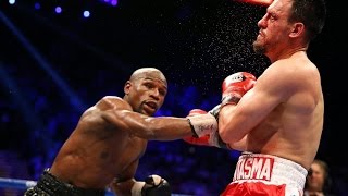 Mayweather vs Guerrero Highlights [upl. by Killarney]